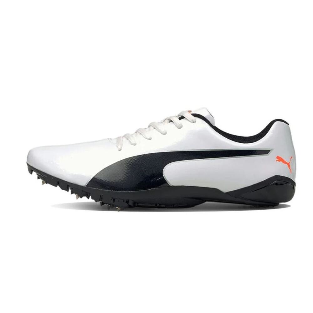 PUMA EvoSPEED Prep Sprint 2 White Black Track Spikes 6.5